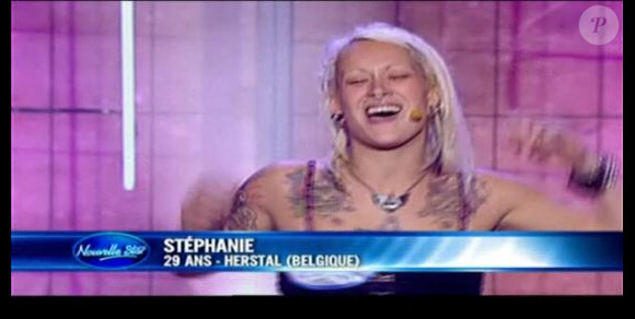 La très tatouée Stéphanie 