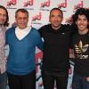 Floraan Gazan, Mustapha el Atrassi, Nikos Aliagas et le nutritionniste Jean-Michel Cohen chez NRJ, le 7 avril 2010 !