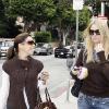 Eva Longoria et Nicollette Sheridan font du shopping à Los Angeles en novembre 2007