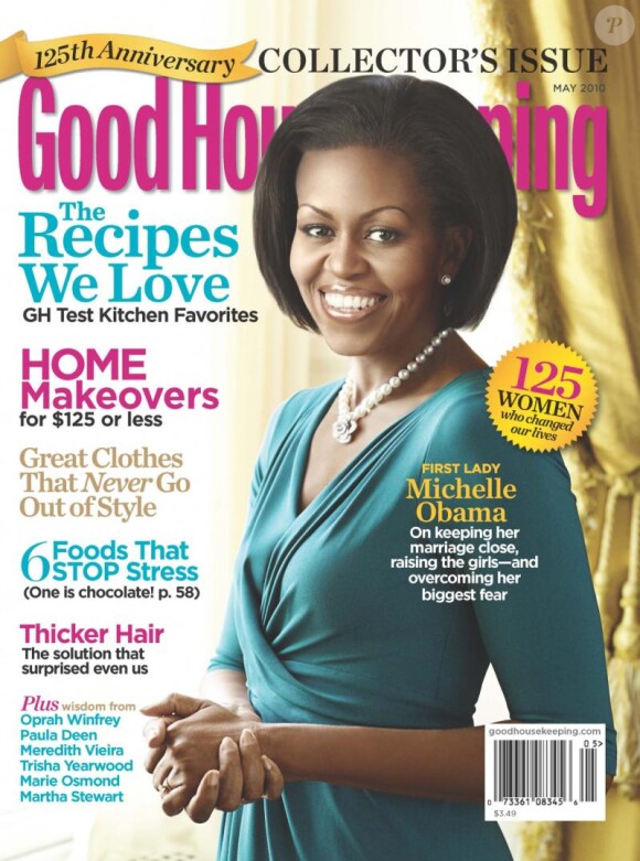 Michelle Obama en couverture de Good Housekeeping