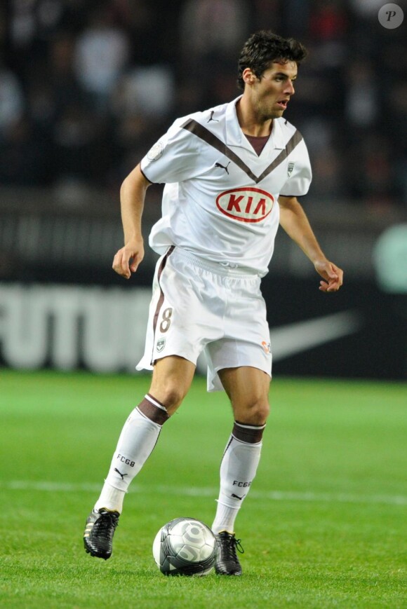 Yoann Gourcuff, au Parc des Princes, lors du match PSG-Bordeaux, le  samedi 10 avril.