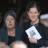 Lynn Redgrave et sa fille aux obsèques de Corin Redgrave, en la cathédrale Saint-Paul de Londres. 12/04/2010