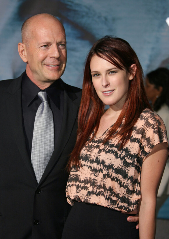 Bruce Willis et sa fille Rumer