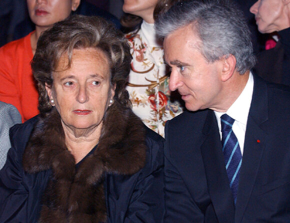 Bernadette Chirac et Bernard Arnault