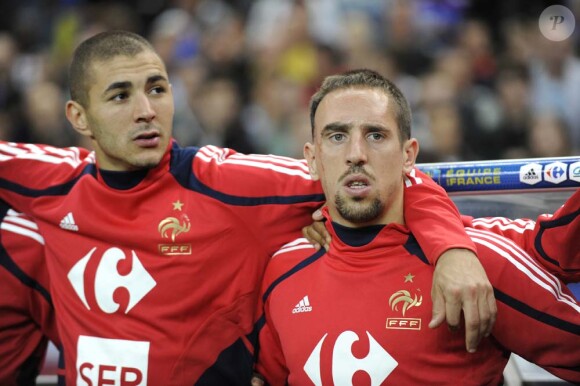 Franck Ribéry et Karim Benzema