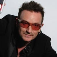 Bono, un engagé déchaîné, entouré des superbes créatures Iman Bowie et Alex Wek !