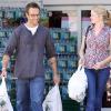 Michael Vartan et sa fiancée Lauren Skaar, mai 2010 à West Hollywood