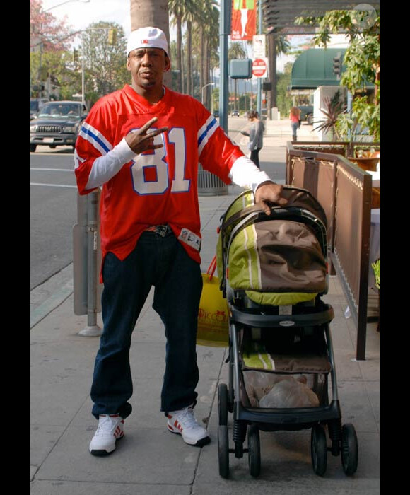 Bobby Brown avc son fils Cassius en novembre 2009