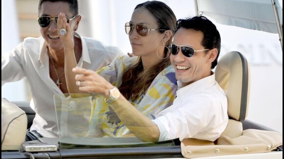 Jennifer Lopez et Marc Anthony : Ils voguent en amoureux sur les eaux françaises...