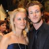 Gaspard Ulliel et Jordane Crantelle sur le tapis rouge à l'occasion de la projection du film La princesse de Montpensier, au  63e festival de Cannes. 16/05/2010