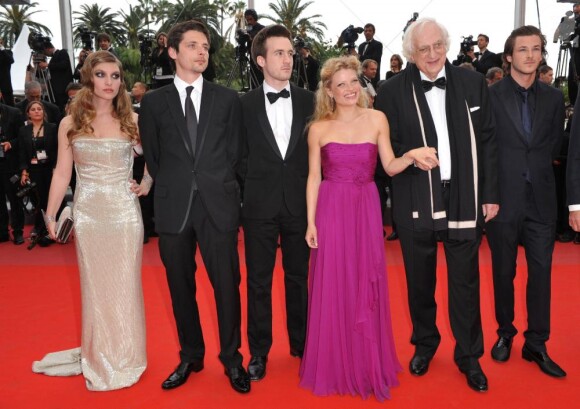 L'équipe du film La princesse de Montpensier, au  63e festival de Cannes. 16/05/2010