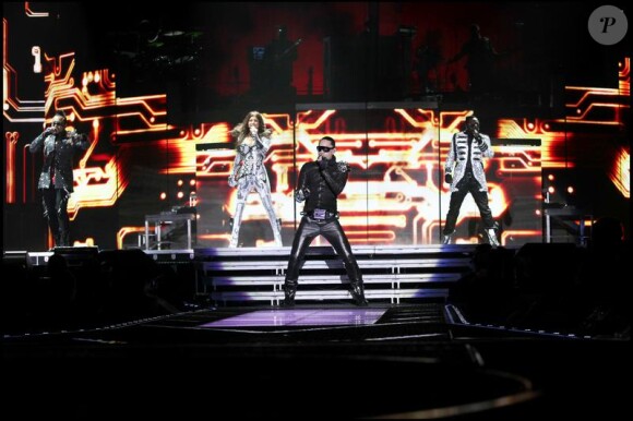Les Black Eyed Peas en concert à Paris Bercy, le 20 mai 2010