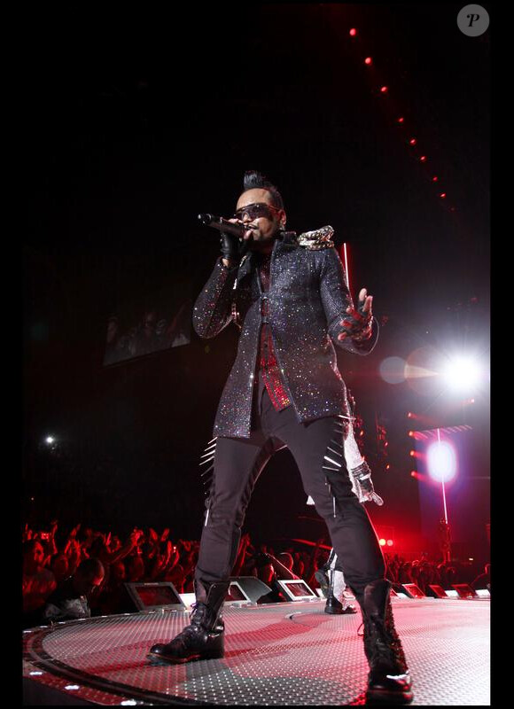 Les Black Eyed Peas en concert à Paris Bercy, le 20 mai 2010