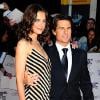 Katie Holmes et Tom Cruise lors de la soirée des National Movie Awards à Londres le 26 mai 2010