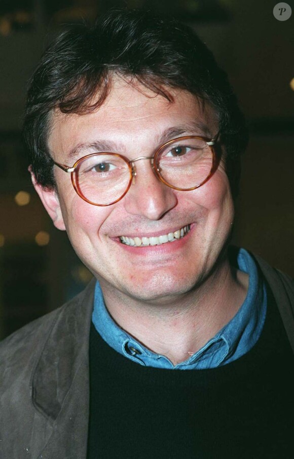 Patrick Besson quand il reçoit le prix Renaudot en 1995