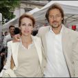 Daniel Bravo et sa femme lors de la Fête du Printemps à Neuilly, le 29 mai 2010 