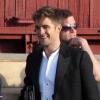 Robert Pattinson, sur le tournage de Water for Elephants, à Los Angeles, le 1er juin