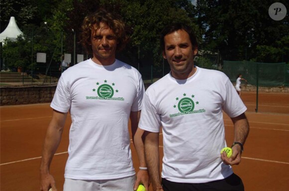 Tournoi des personnalités 2010, le 3 juin : Arnaud Binard et Frédéric Joly