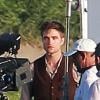 Robert Pattinson sur le tournage de Water for Elephants, à Los Angeles, le 4 juin 2010 !