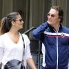 Matthew McConaughey se promène avec sa compagne la sublime Brésilienne Camila Alves dans le quartier de Tribeca à New York le 14 juin 2010