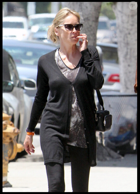 Sharon Stone à West Hollywood, le 14 juin 2010
