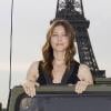 La sublime Jessica Biel, lors du photocall promotionnel de L'Agence tous risques (qui sortira le 16 juin sur nos écrans), sur le Champ de Mars, à Paris, le 14 juin 2010.