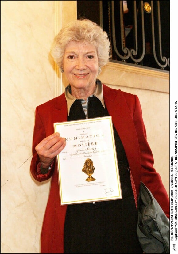 La comédienne française Martine Sarcey, célèbre voix de Ma sorcière bien aimée et doubleuse officielle d'Audrey Hepburn, nous a quittés le 11 juin 2010...