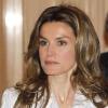 Letizia d'Espagne au Palais Zarzuela entourée de la famille royale. Le 15 juin 2010