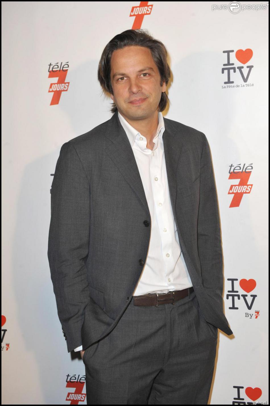 Arnaud Poivre D Arvor Est Il Marié Arnaud Poivre d'Arvor à la première Soirée de la Télévision, au