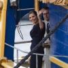 Le 16 juin, trois jours avant leur mariage historique, Victoria de Suède et Daniel Westling, en compagnie du roi Carl Gustaf, de la reine Silvia, du prince Carl Philip et de la princesse Madeleine, répétaient leur excursion en bateau...