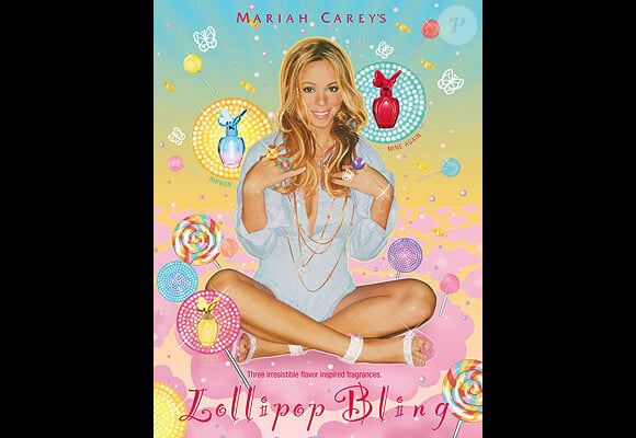 Lollipop Bling, la nouvelle ligne de parfums de Mariah Carey, composée de trois effluves : "Ribbon", "Honey" et "Mine Again"