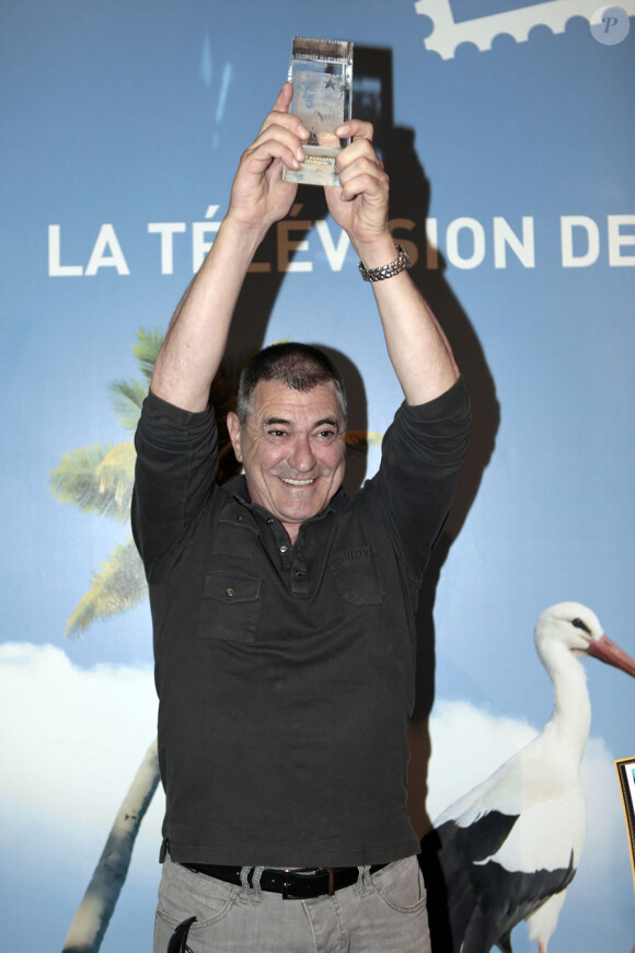Jean-Marie Bigard a reçu le Trophée Marianne 2010 durant le Salon du Timbre