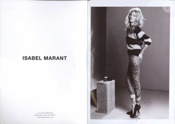 Kate Moss pour Isabelle Marant