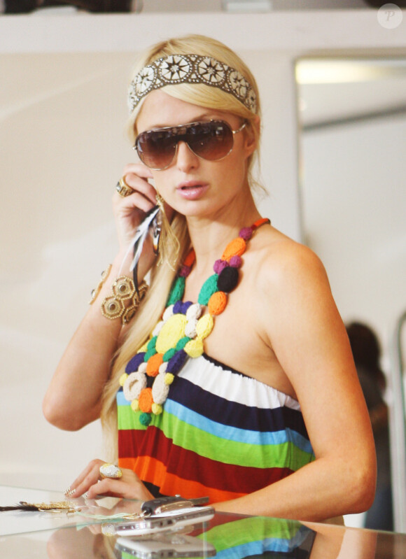 Paris Hilton à Los Angeles, le 28 juin 2010