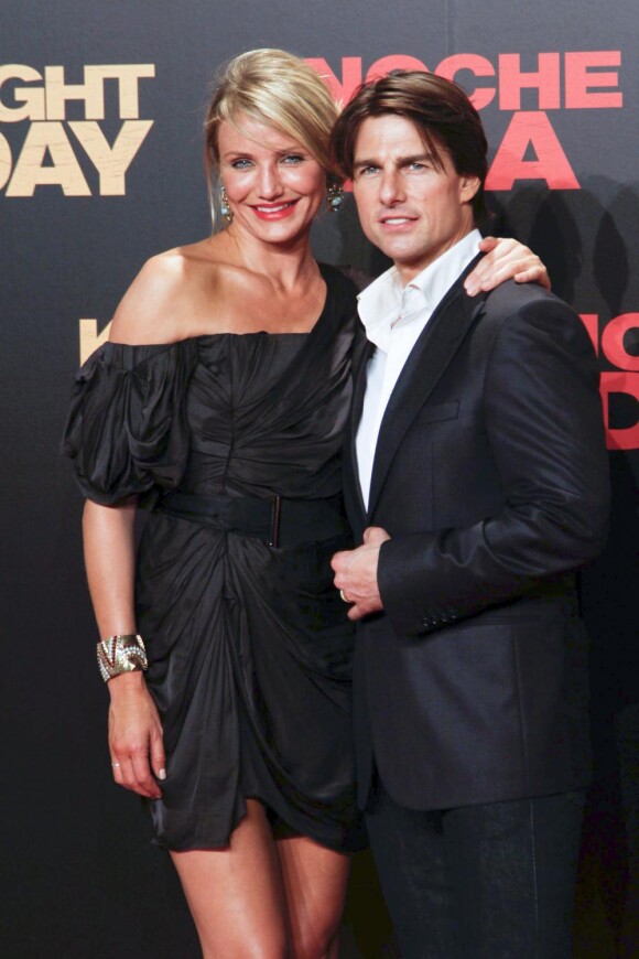 Cameron Diaz et Tom Cruise à la première de Night and Day