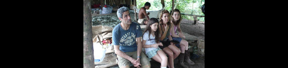 La famille de Marseille chez les Zaparas en Equateur