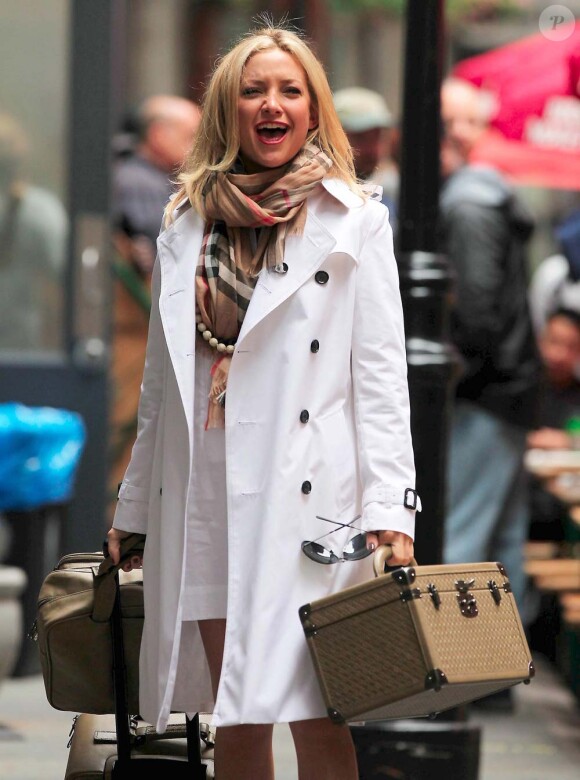 Kate Hudson sur le tournage de Something Borrowed à New York, le 7 juin 2010