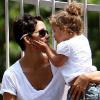 Halle Berry et Nahla passent un après-midi mère-fille au parc Griffith, à Los Angeles. 11/07/2010