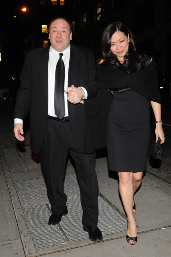 James Gandolfini et sa femme Deborah Lin