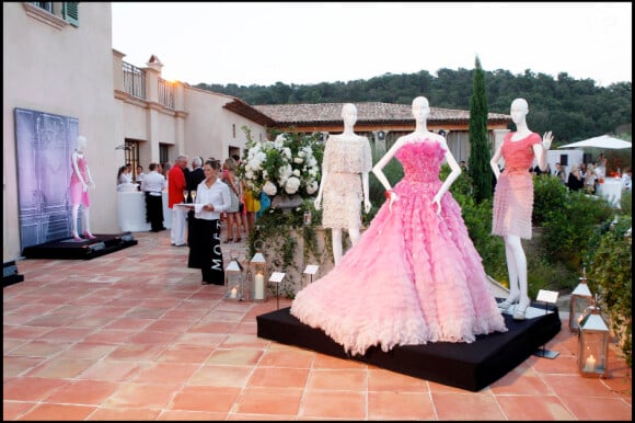 Dior Party, au Country Club de Saint-Tropez, le 15/07/2010.