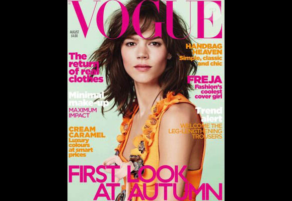 Freja Beha en couverture de Vogue