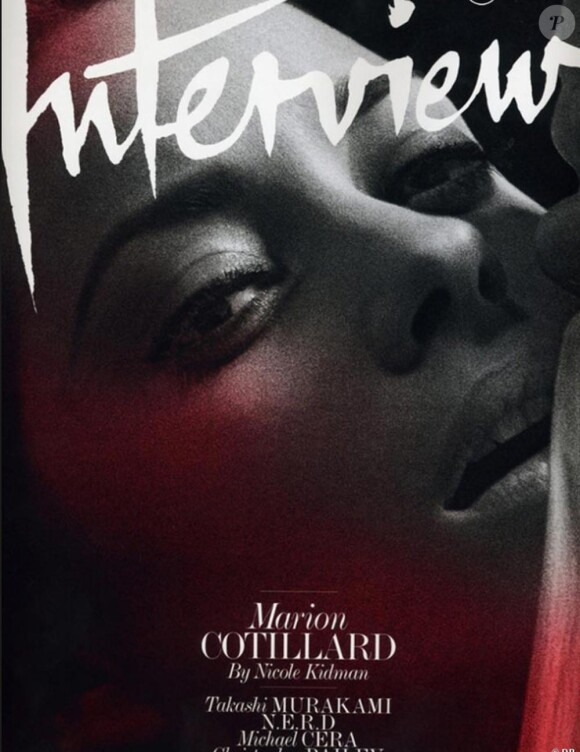 Marion Cotillard en couverture de Interview