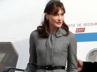 PHOTOS : Carla Bruni-Sarkozy en Angleterre, un magnifique défilé de mode à elle toute seule...