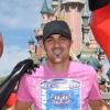 Le champion du monde de football David Villa se rend à Disneyland Paris, à Marne-la-Vallée, lundi 19 juillet.