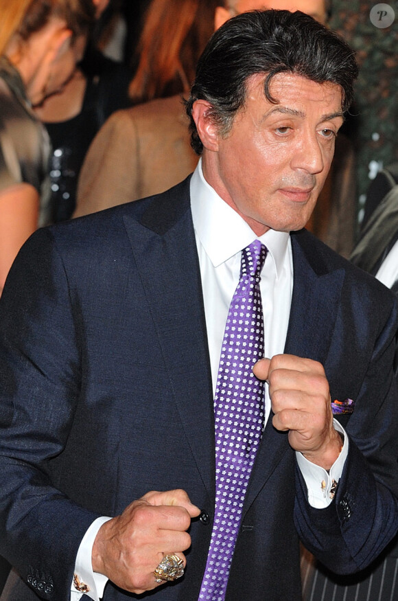Sylvester Stallone lors de l'avant-première de The Expendables au cinéma Le Grand Rex le 5 août 2010 à Paris