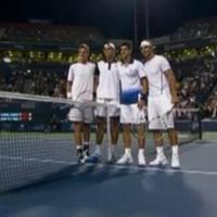 Rafael Nadal/Novak Djokovic : En double, c'est pas simple... et ça fait le bonheur de deux inconnus !