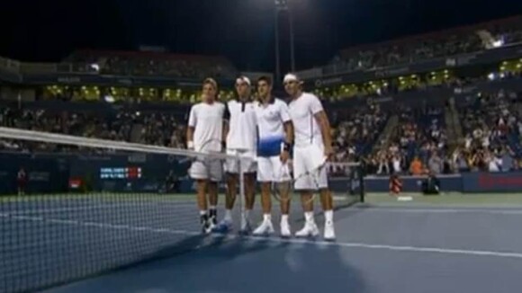 Rafael Nadal/Novak Djokovic : En double, c'est pas simple... et ça fait le bonheur de deux inconnus !