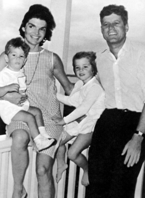 Jackie, JFK et leurs enfants 