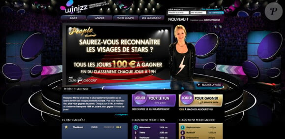 La première chaîne de jeux télé sur le web Winizz.fr !