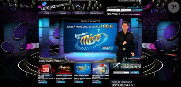 La première chaîne de jeux télé sur le web Winizz.fr !
